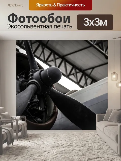 Фотообои самолет