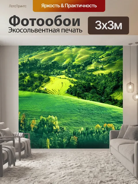 Фотообои Рисовые террасы