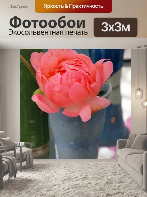 Фотообои Пион