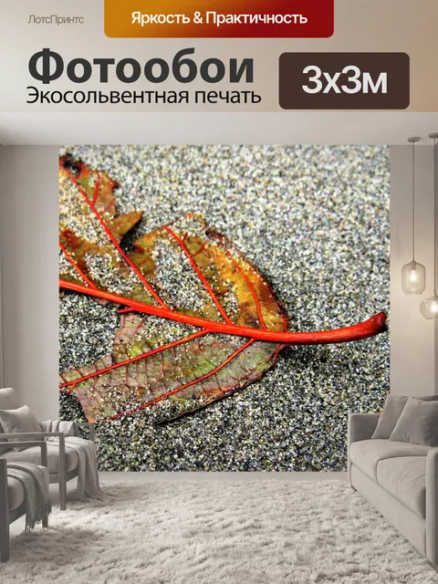 Фотообои Лист