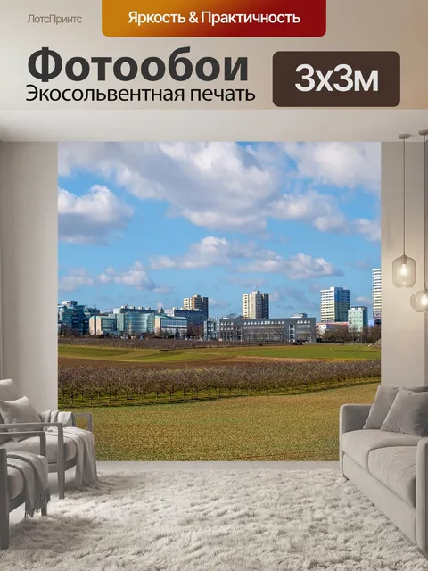 Фотообои Поселок