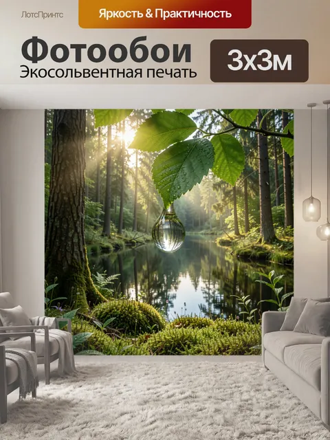 Фотообои лес