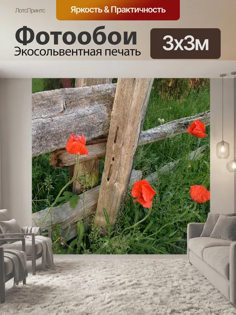 Фотообои Маки