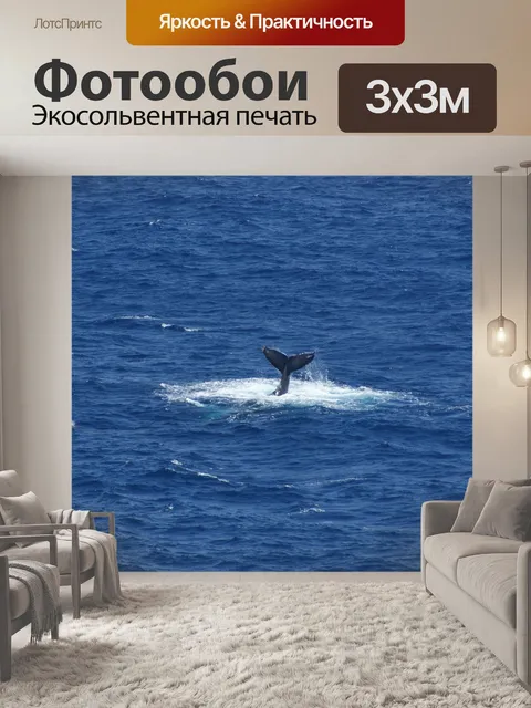 Фотообои Хвост кита
