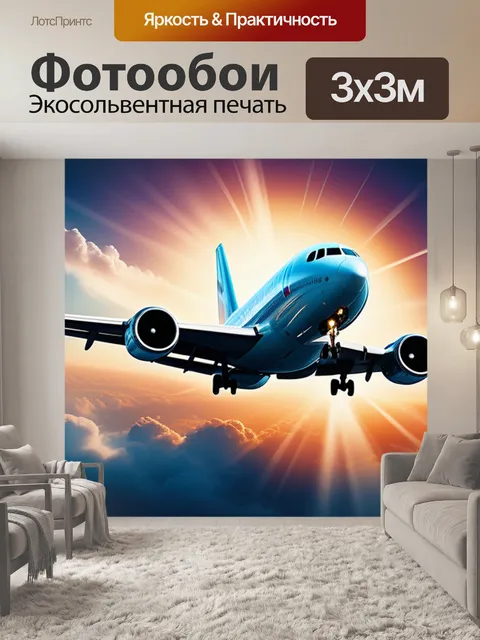 Фотообои с самолетами