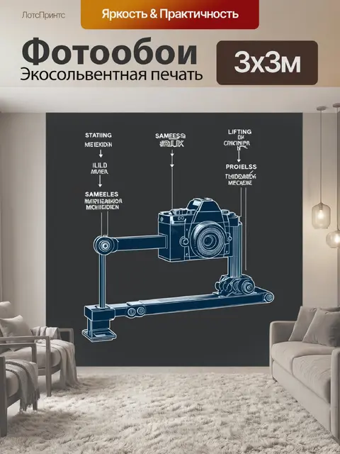 Фотообои техническое объяснение механизма подъема