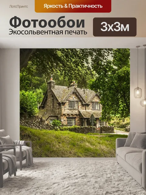 Фотообои Одинокий дом