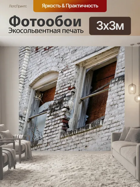 Фотообои Grunge Windows