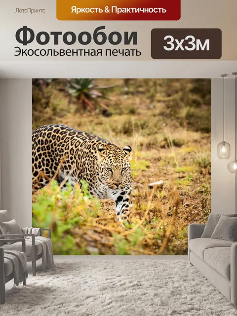 Фотообои Леопард