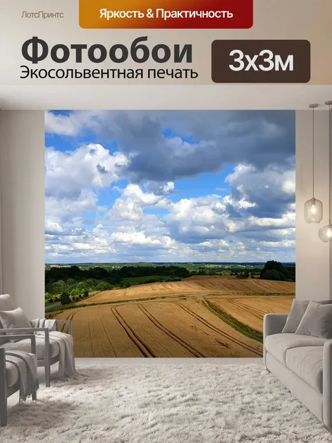 Фотообои Поля