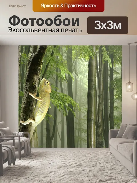 Фотообои Хамелеон