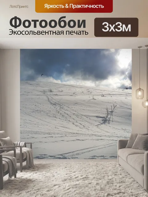 Фотообои Горы зимой