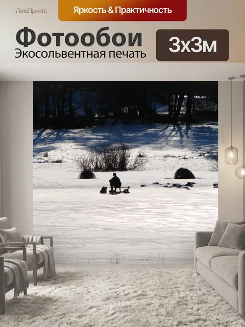 Фотообои Зимняя сцена