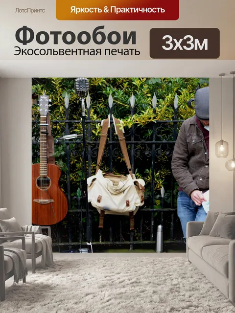 Фотообои Уличный музыкант