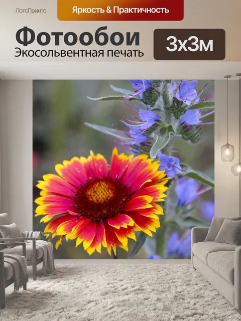 Фотообои Цветы