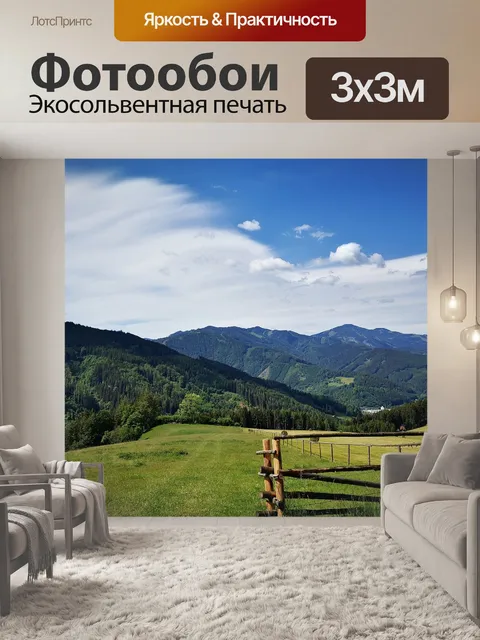 Фотообои До гоночной поле