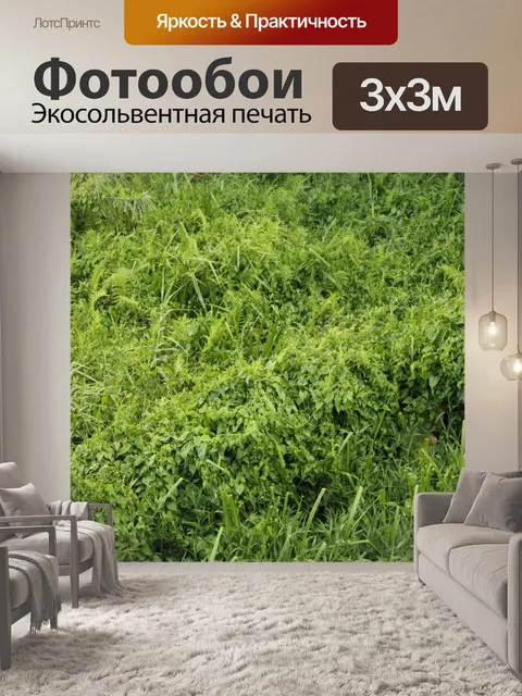 Фотообои Зеленые листья фон