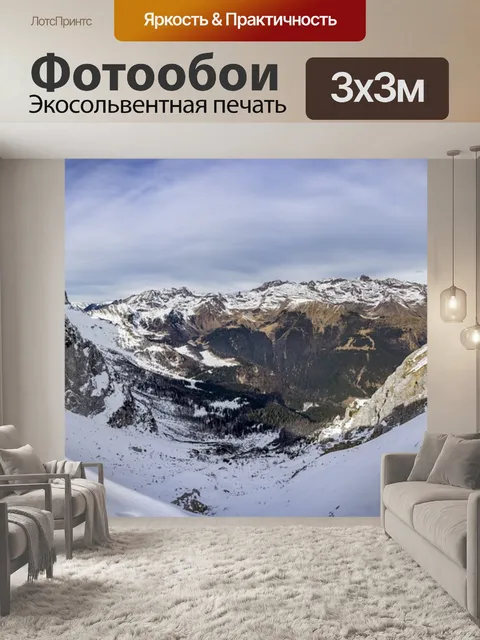 Фотообои Покрытый снегом