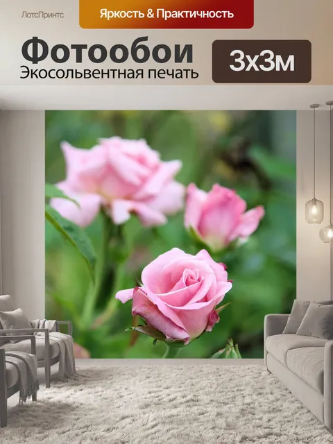 Фотообои Розы