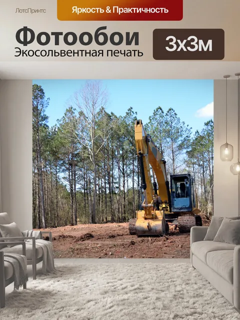 Фотообои Новый дом строительной площадки