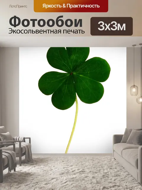 Фотообои Лист клевера