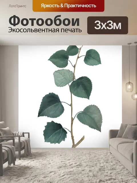 Фотообои Листья