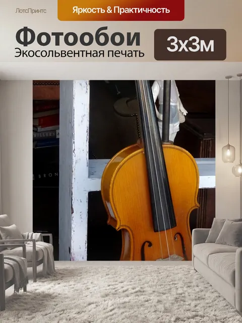 Фотообои Струнный инструмент для скрипки