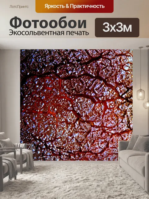 Фотообои Матовый оранжевый фон