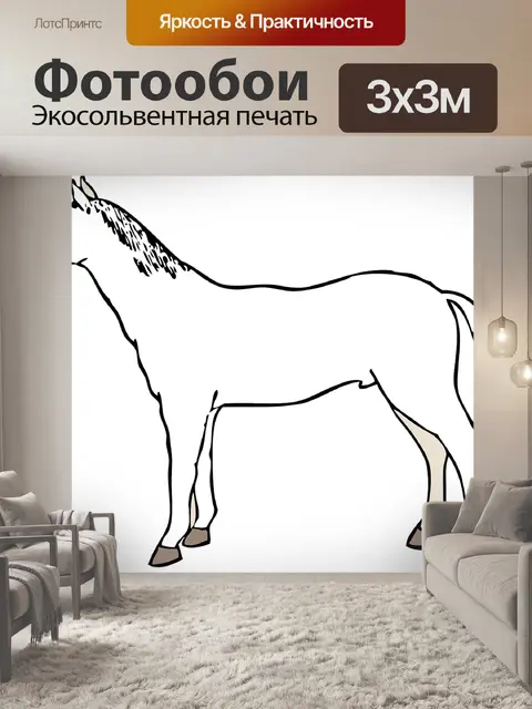 Фотообои Лошадь