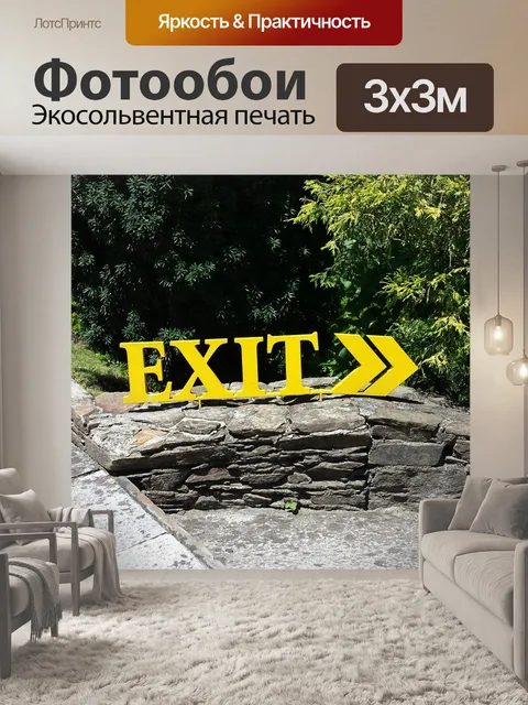 Фотообои Выход
