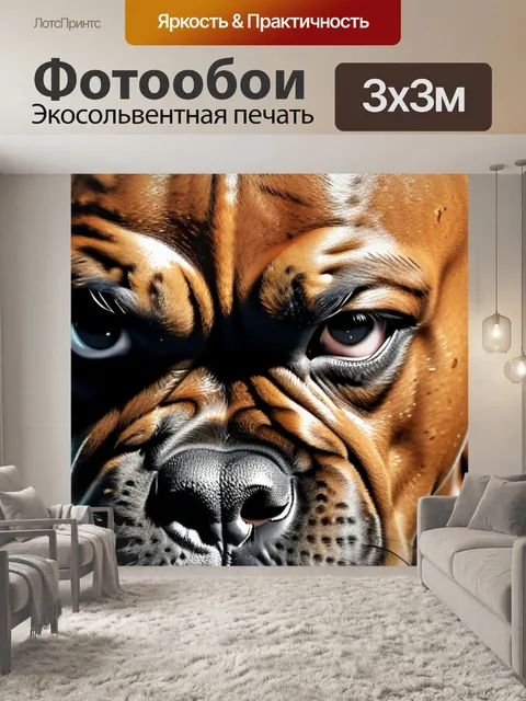 Фотообои с боксером