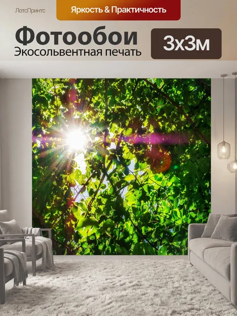 Фотообои Листья
