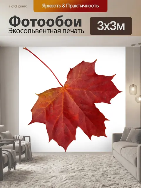 Фотообои Лист