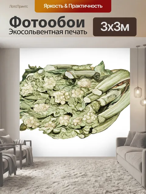 Фотообои Овощи винтаж арт старый