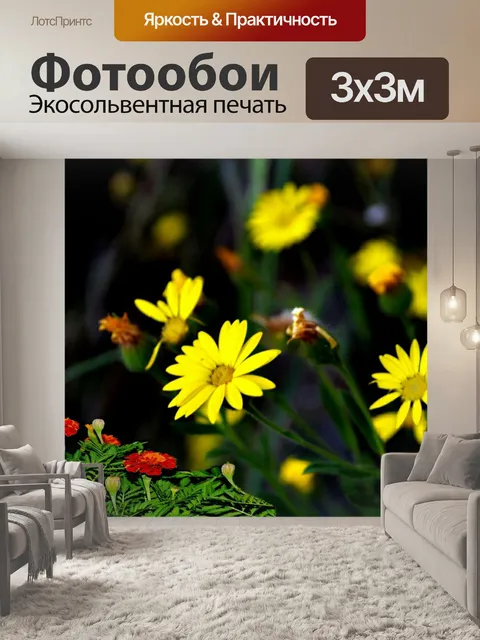Фотообои Цветы