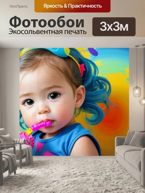 Фотообои с соском