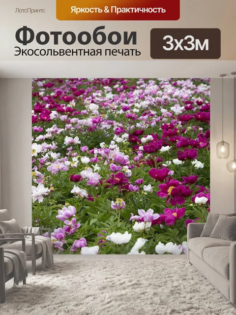 Фотообои Пион