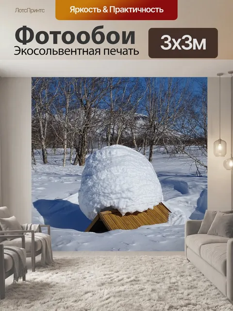 Фотообои Зимнее утро