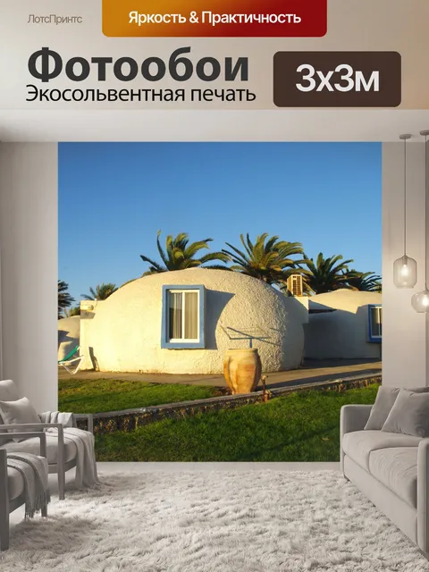 Фотообои Дома для отпуска в форме иглу
