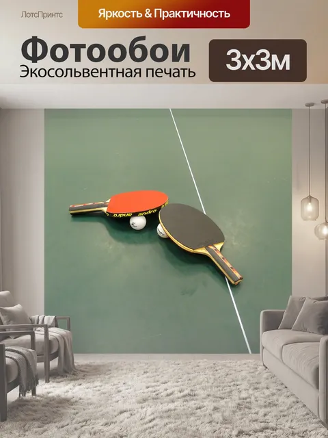 Фотообои Настольный теннис