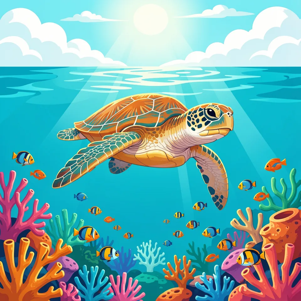 Морские черепахи